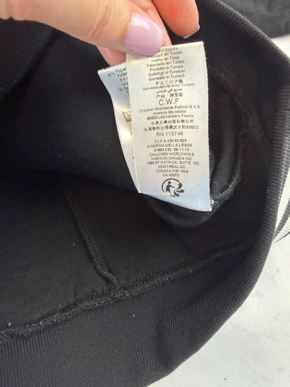 Givenchy Kids "I Feel Love" Checkerboard Snake Sweatshirt Size 6 - Picture 6 of 8